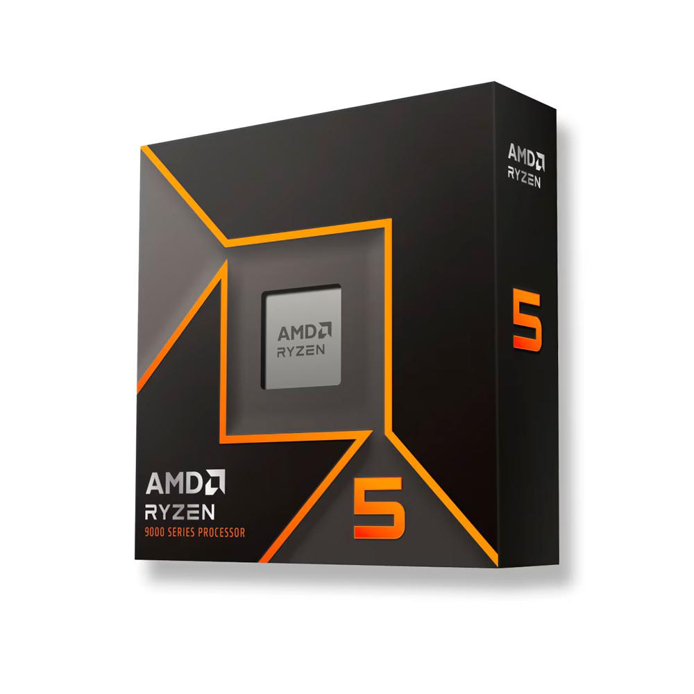 PROCESADOR AMD RYZEN 5 9600X - 6 NÚCLEOS, 3.90-5.40 GHZ, 32MB CACHE, 4 NM, 65W, ALTO RENDIMIENTO - 1