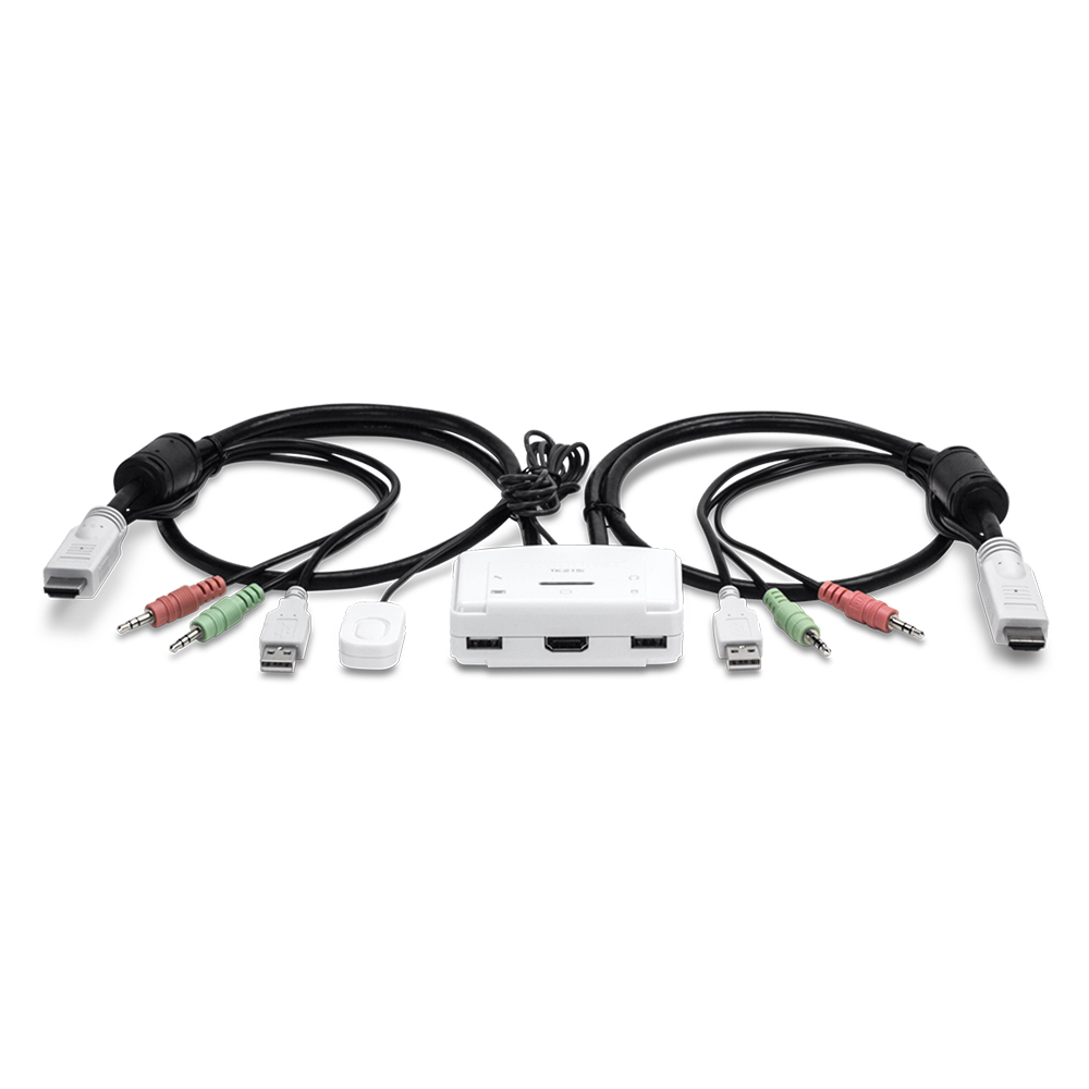 SWITCH KVM TRENDNET TK-215I HDMI FULL HD PARA 2 PCS CON USB, FÁCIL CONMUTACIÓN Y ALTA CALIDAD DE VIDEO - 1