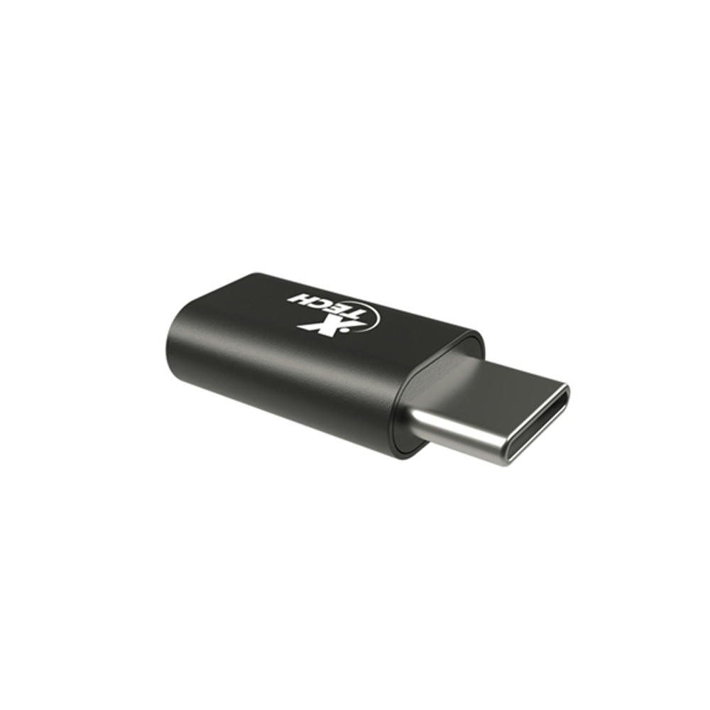 ADAPTADOR USB XTECH TYPE C A MICRO-USB TIPO B, NEGRO - CONECTIVIDAD RÁPIDA Y VERSÁTIL - 1