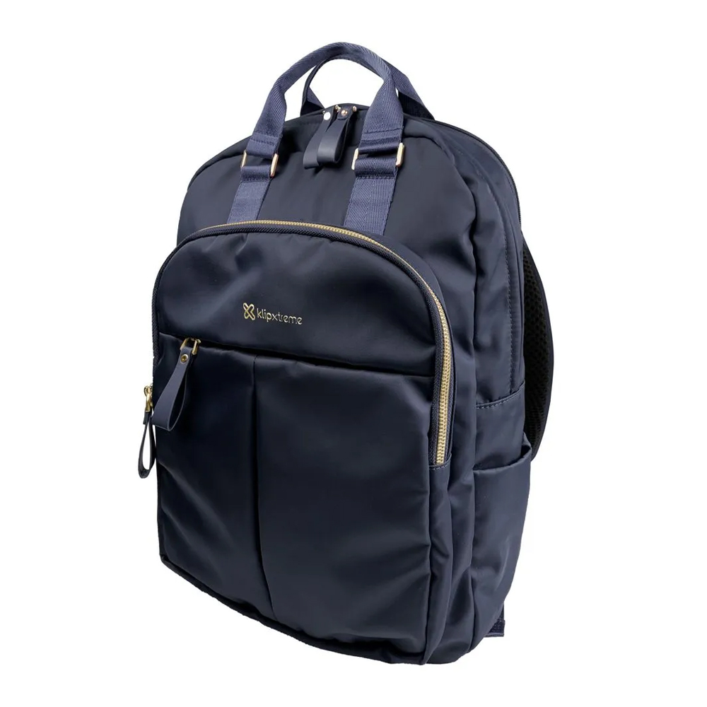 MOCHILA PARA NOTEBOOK KLIP XTREME 15.6' EN NYLON 1200D COLOR AZUL - RESISTENTE Y ESPACIOSA - 1