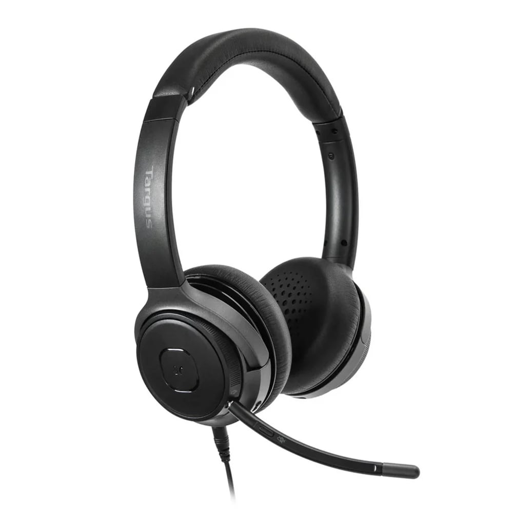 AURICULARES TARGUS AEH104TT BLUETOOTH CON CANCELACIÓN DE RUIDO, NEGRO, CON CABLE/INALÁMBRICO - 1