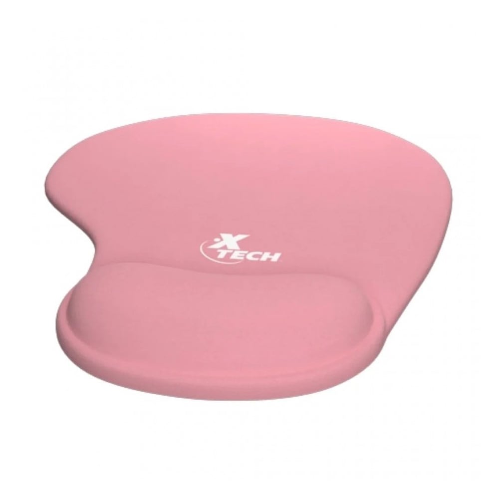 MOUSE PAD GAMING XTECH CON ALMOHADILLA PARA MUÑECA, COLOR ROSA, MODELO XTA-530, CÓMODO Y ERGONÓMICO - 1