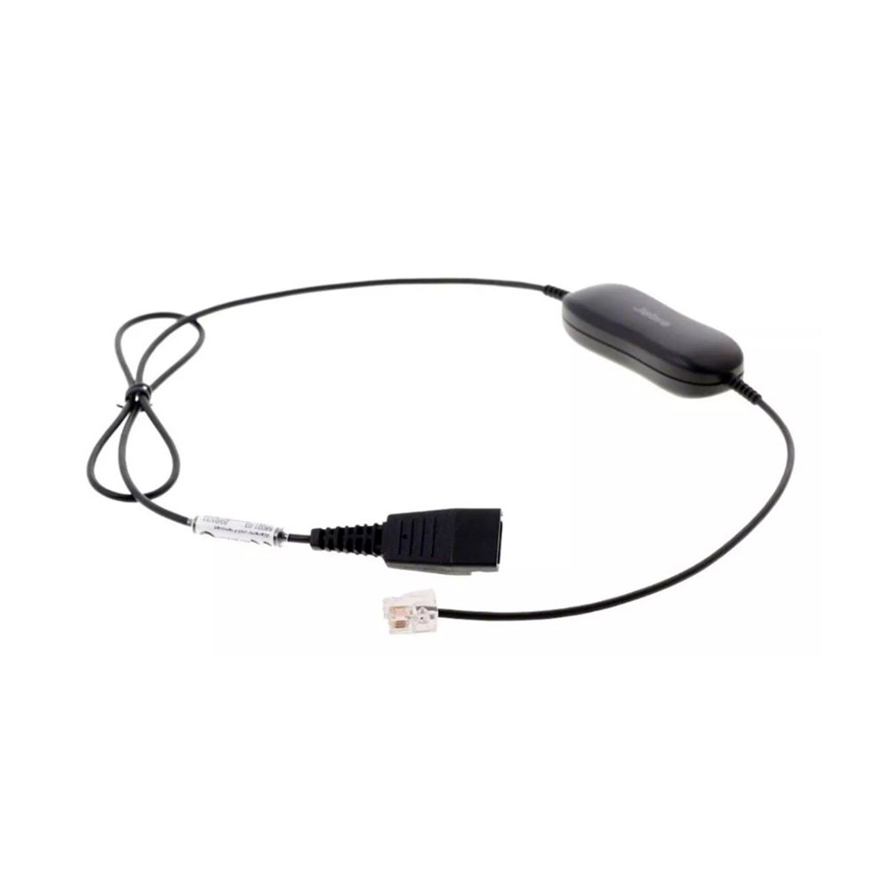 CABLE JABRA GN1216 PARA AURICULARES, DESCONEXIÓN RÁPIDA RJ-9 MACHO, 80 CM DE LONGITUD - 1