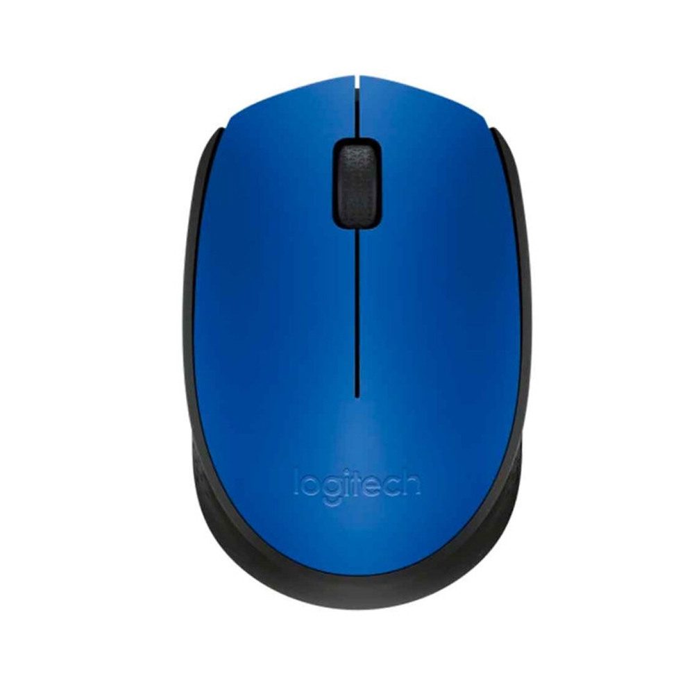 MOUSE INALÁMBRICO LOGITECH M170 AZUL - CONECTIVIDAD FIABLE Y DISEÑO ERGONÓMICO PARA COMODIDAD DIARIA - 1