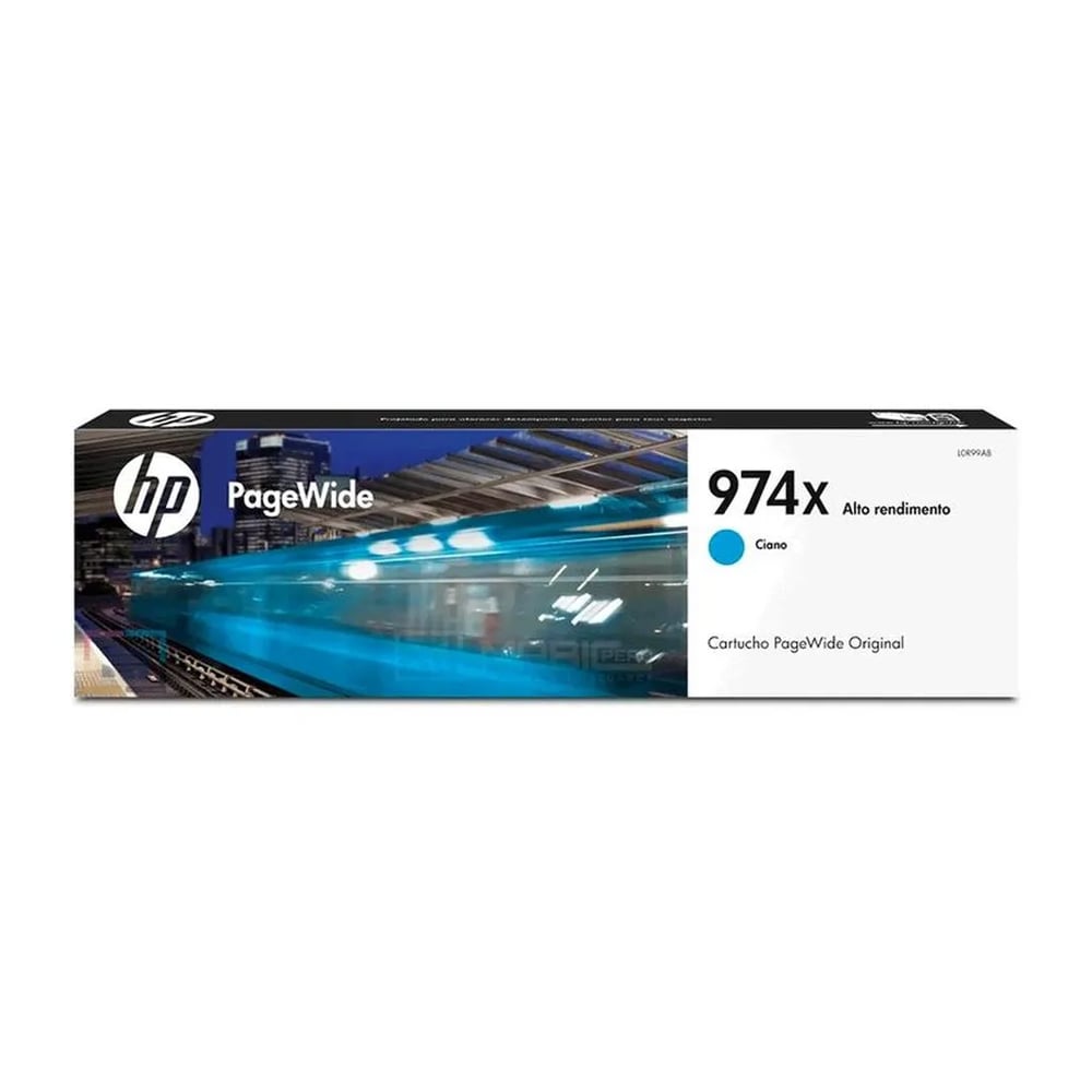 CARTUCHO DE TINTA HP 974X EN CIAN - ALTA CAPACIDAD Y CALIDAD PARA IMPRESIONES VIBRANTES - 1
