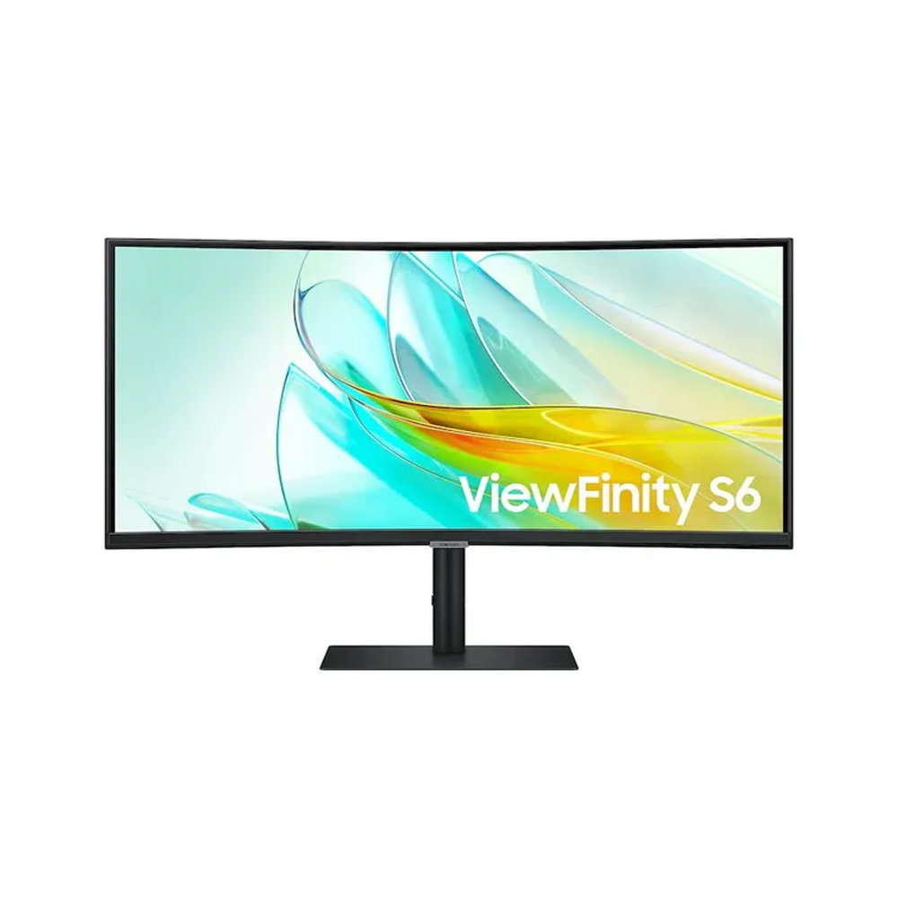 MONITOR GAMING CURVO SAMSUNG VIEWFINITY S6 34' UWQHD 3440X1440, 100HZ, FREESYNC, HDMI Y KVM - NEGRO - 1
