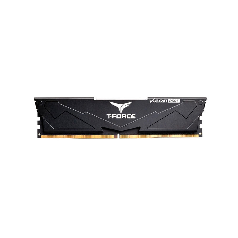 MEMORIA RAM TEAMGROUP T-FORCE VULCAN DDR5 16GB 6000MHZ CL38 PARA ALTO RENDIMIENTO EN GAMING - 1