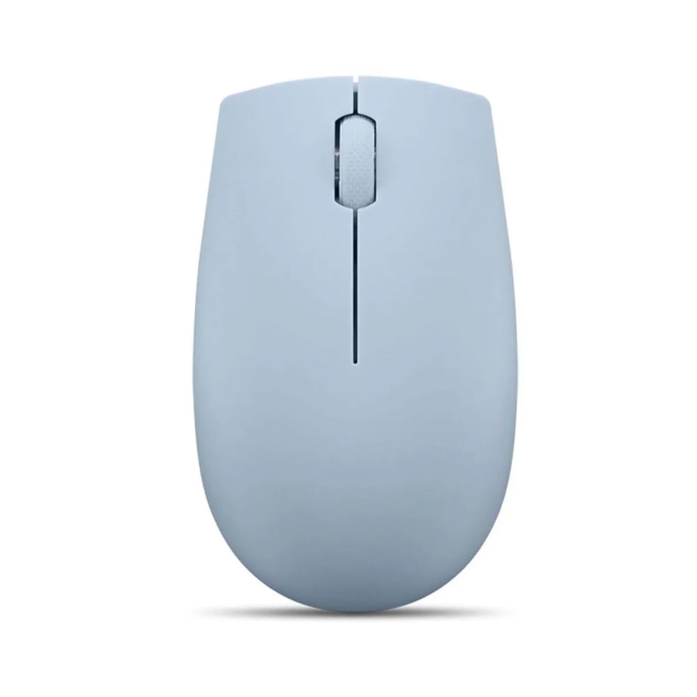 MOUSE INALÁMBRICO LENOVO 300 COMPACTO EN COLOR AZUL ESCARCHA - DISEÑO ERGONÓMICO Y PORTÁTIL - 1