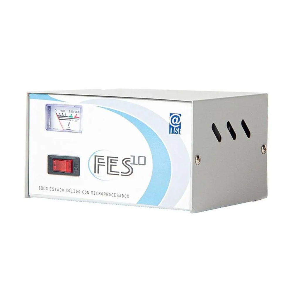 ESTABILIZADOR DE VOLTAJE ELISE FES-10, ESTADO SÓLIDO, 1KVA IDEAL PARA PROTECCIÓN ELÉCTRICA DOMÉSTICA - 1