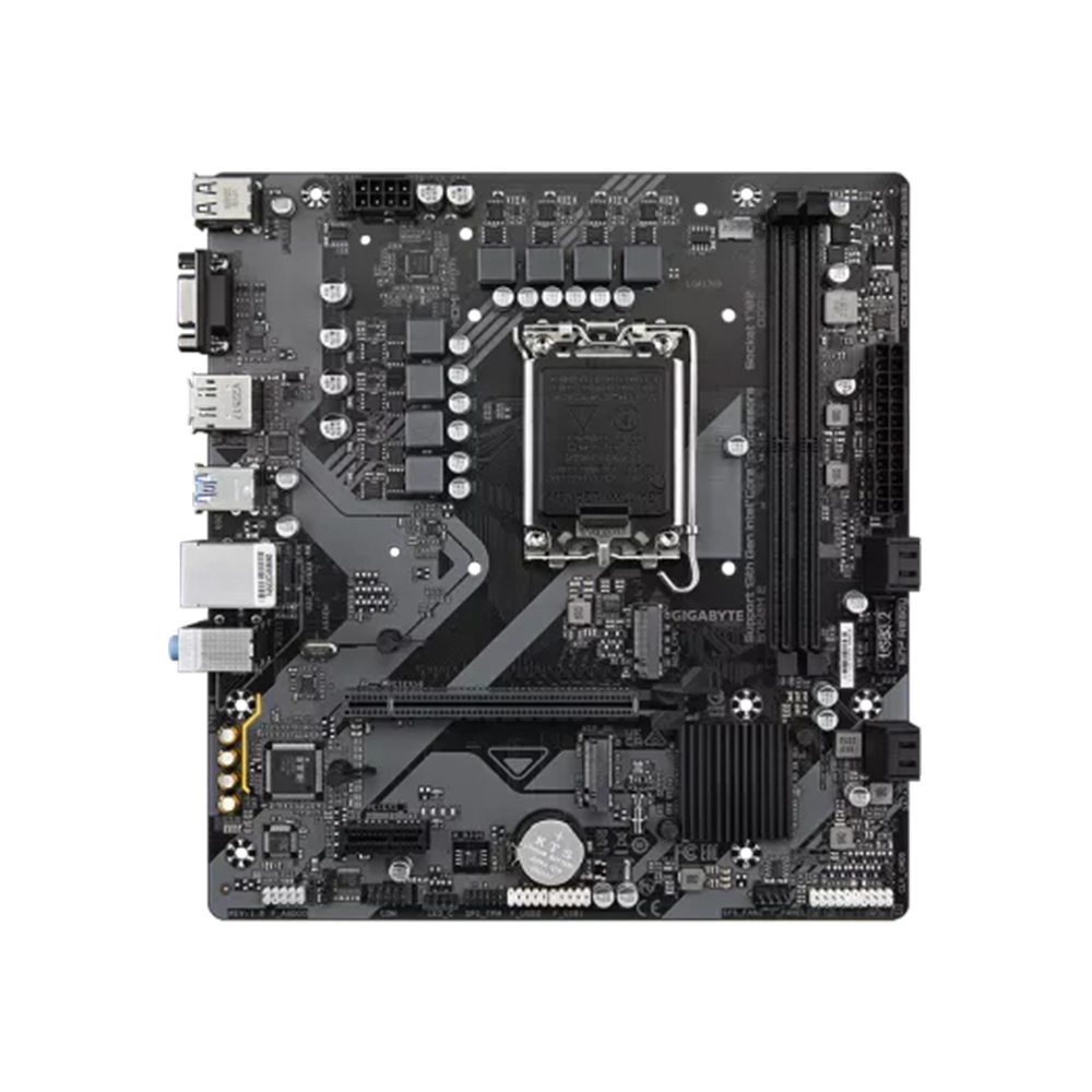 PLACA MADRE GIGABYTE B760M-H MATX LGA 1700 DDR5, 128GB, HDMI Y D-SUB - IDEAL PARA TU PC GAMER - 1