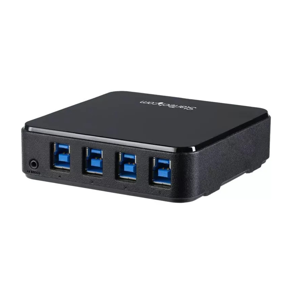 CONMUTADOR USB 3.0 STARTECH.COM 4X4 PARA COMPARTIR 8 DISPOSITIVOS PERIFÉRICOS - HUB SUPERSPEED - 1