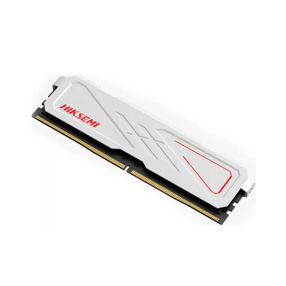 MEMORIA RAM DDR4 3200 HIKSEMI ARMOR 8GB EN COLOR BLANCO - RENDIMIENTO SUPERIOR PARA GAMING - 1