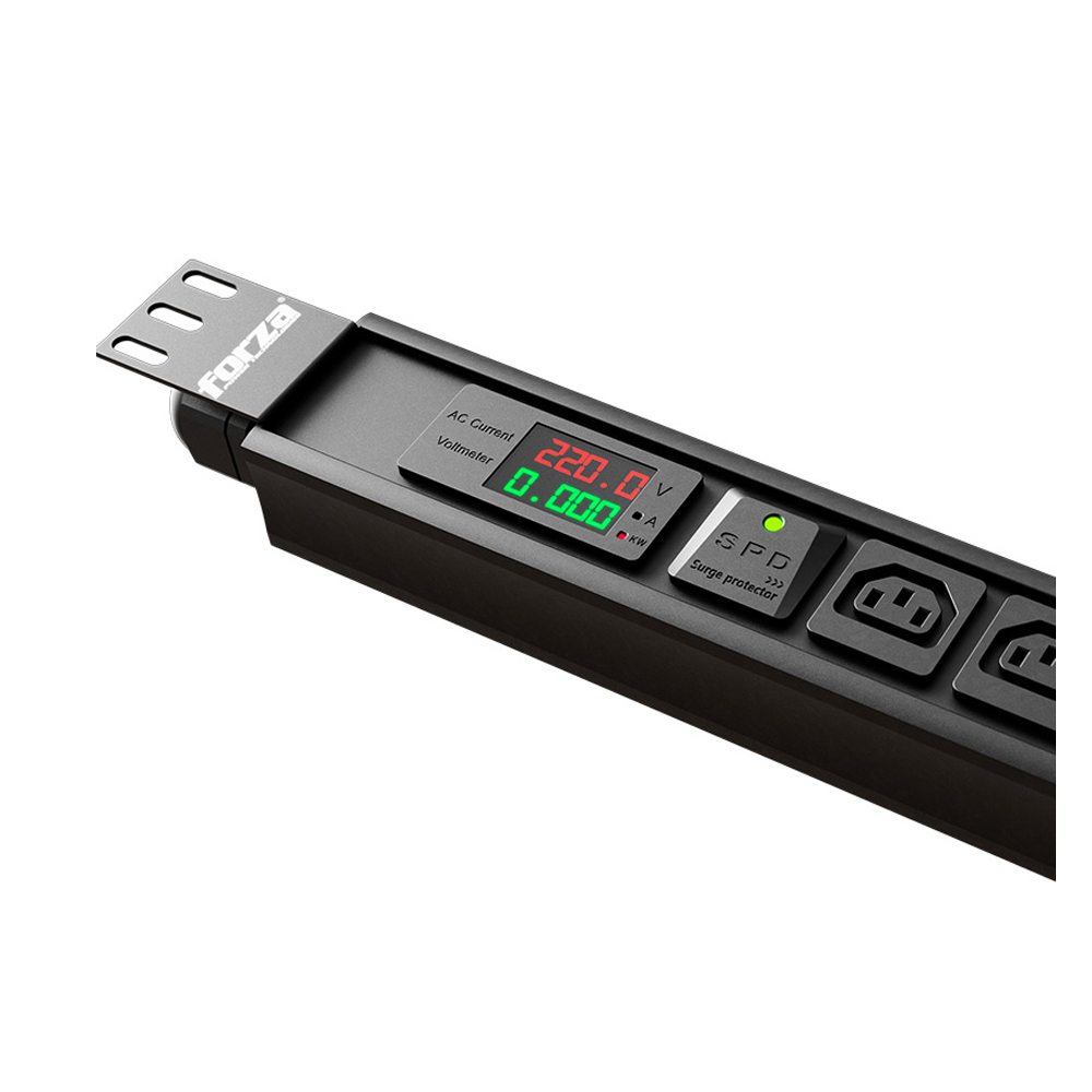 PDU FORZA FPD-3012M0U 200-240V AC 30 TOMAS IEC SUPRESIÓN DE PICOS - 1