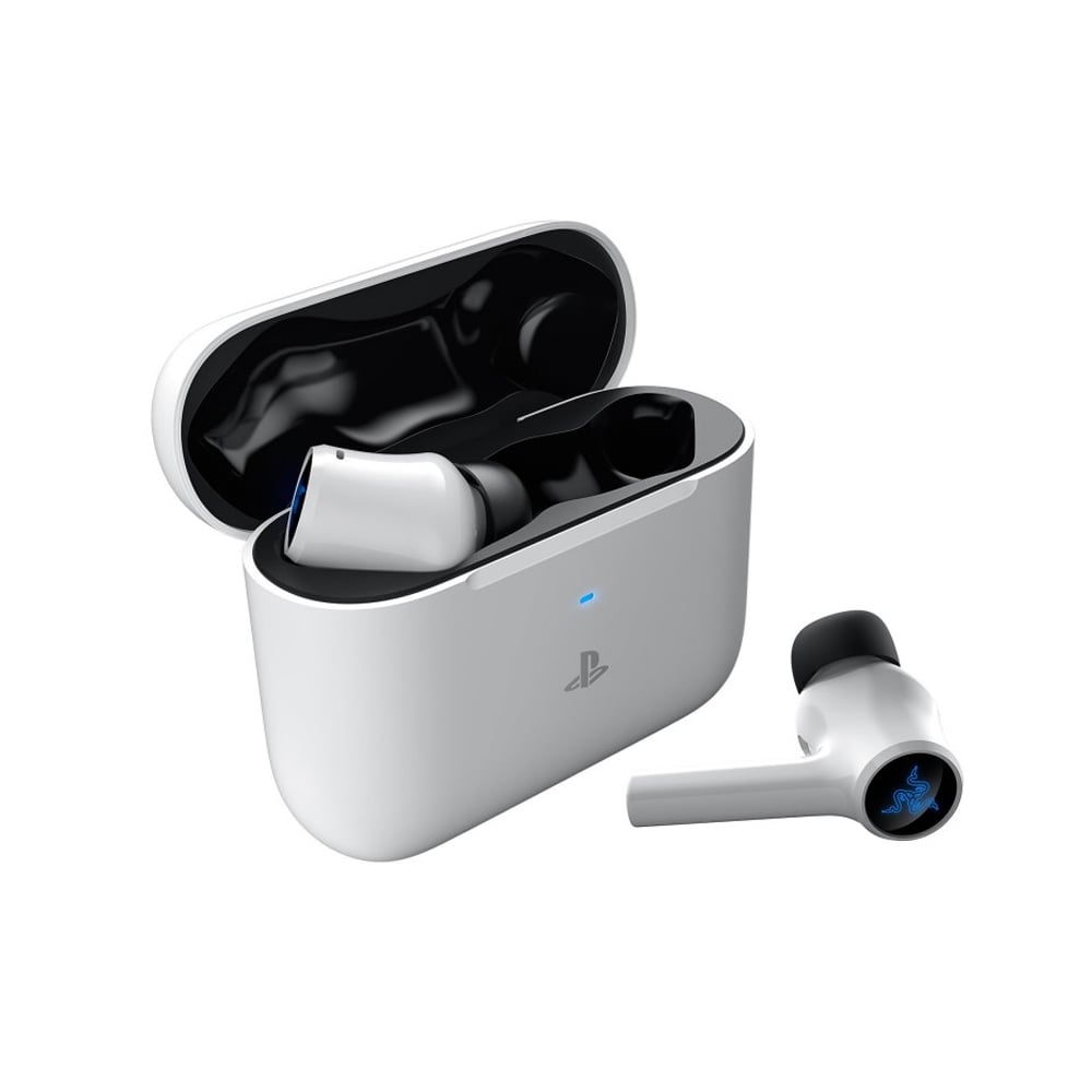 AUDÍFONOS RAZER HAMMERHEAD HYPERSPEED WIRELESS CHROMA WHITE PARA PS5 - CONEXIÓN USB-C Y BLUETOOTH - 1
