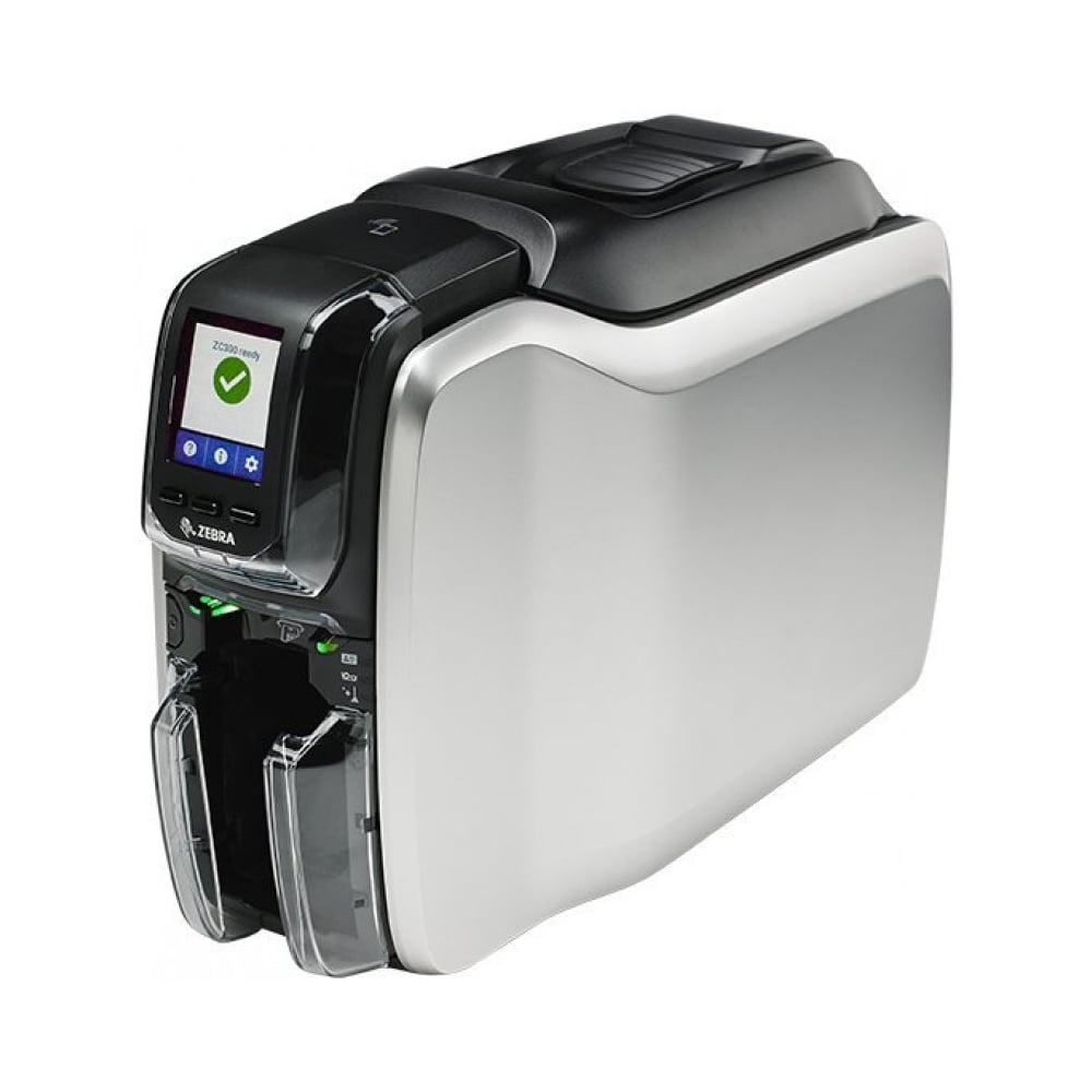 IMPRESORA DE TARJETAS ZEBRA ZC300 IMPRESIÓN A DOBLE CARA CONECTIVIDAD USB - 1
