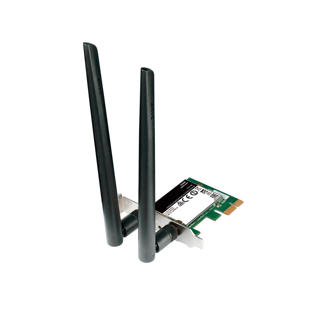 TARJETA WIFI D-LINK DWA-582 AC1200 DUAL BAND, 2.4/5GHZ, PCI-E X1 - CONEXIÓN RÁPIDA Y ESTABLE - 1