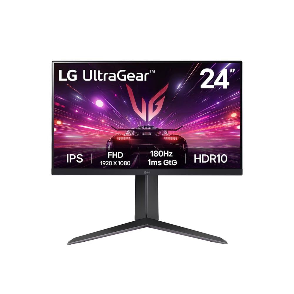 MONITOR GAMING LG ULTRAGEAR 24' FULL HD IPS 180HZ, 1MS, FREESYNC/G-SYNC, HDMI Y DISPLAYPORT - 1
