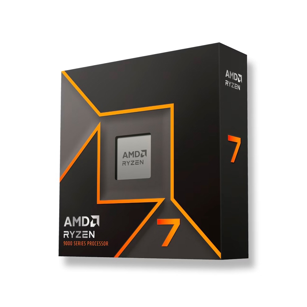 PROCESADOR AMD RYZEN 7 9700X 6 NÚCLEOS, 3.80 GHZ, 32MB L3 CACHE, EFICIENCIA 65W, IDEAL PARA GAMING - 1