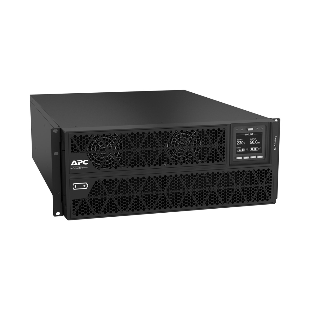 APC SMART-UPS RT 6KVA DOBLE CONVERSIÓN - RACK/TORRE, 4H RECHARGE, SOPORTE IEC, COMPATIBLE 220-240V - 1