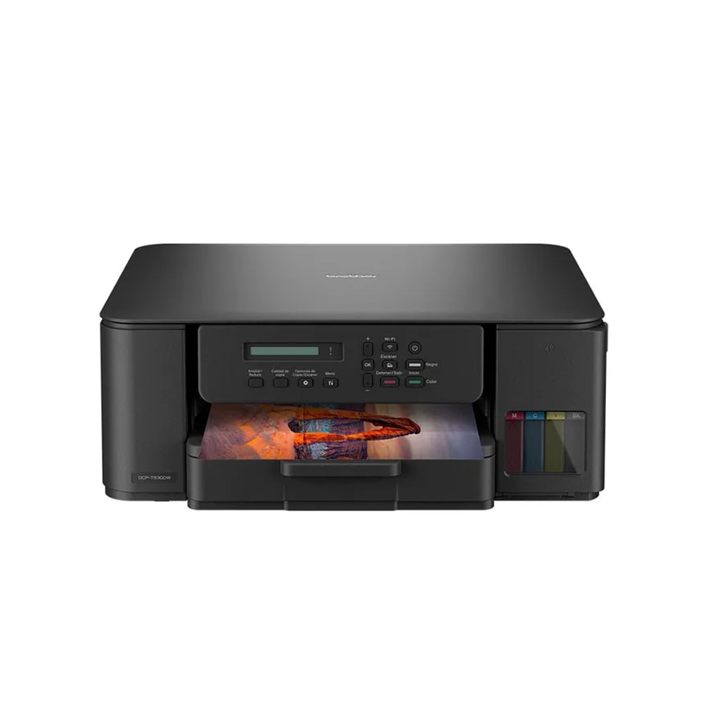 IMPRESORA MULTIFUNCIÓN BROTHER DCP-T530DW INKTANK WI-FI DÚPLEX AUTOMÁTICO TANQUES RECARGABLES - 1