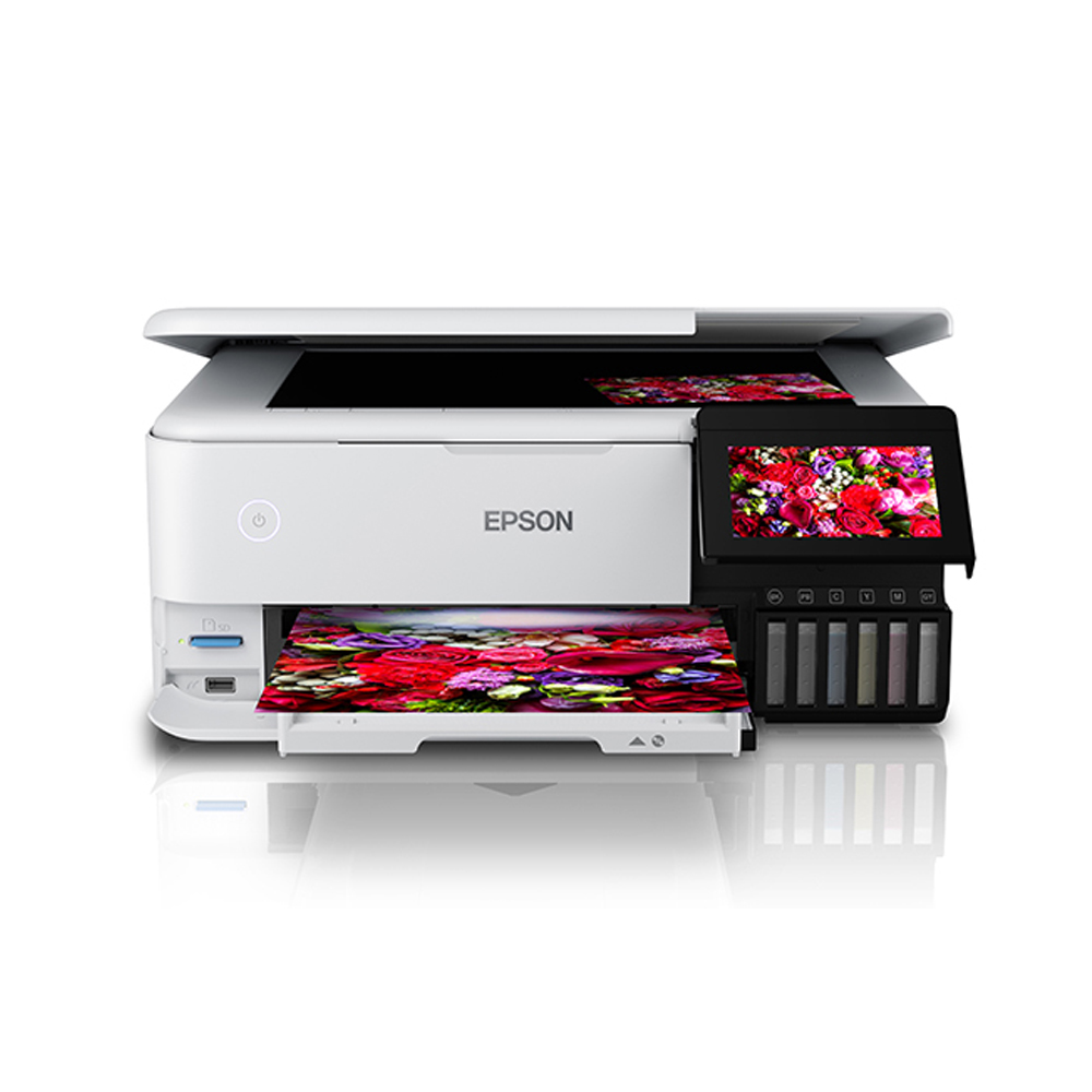 EPSON ECOTANK L8160: MULTIFUNCIONAL DE TINTA, 3 EN 1, IMPRESIÓN RÁPIDA, WI-FI, LAN Y USB - 1