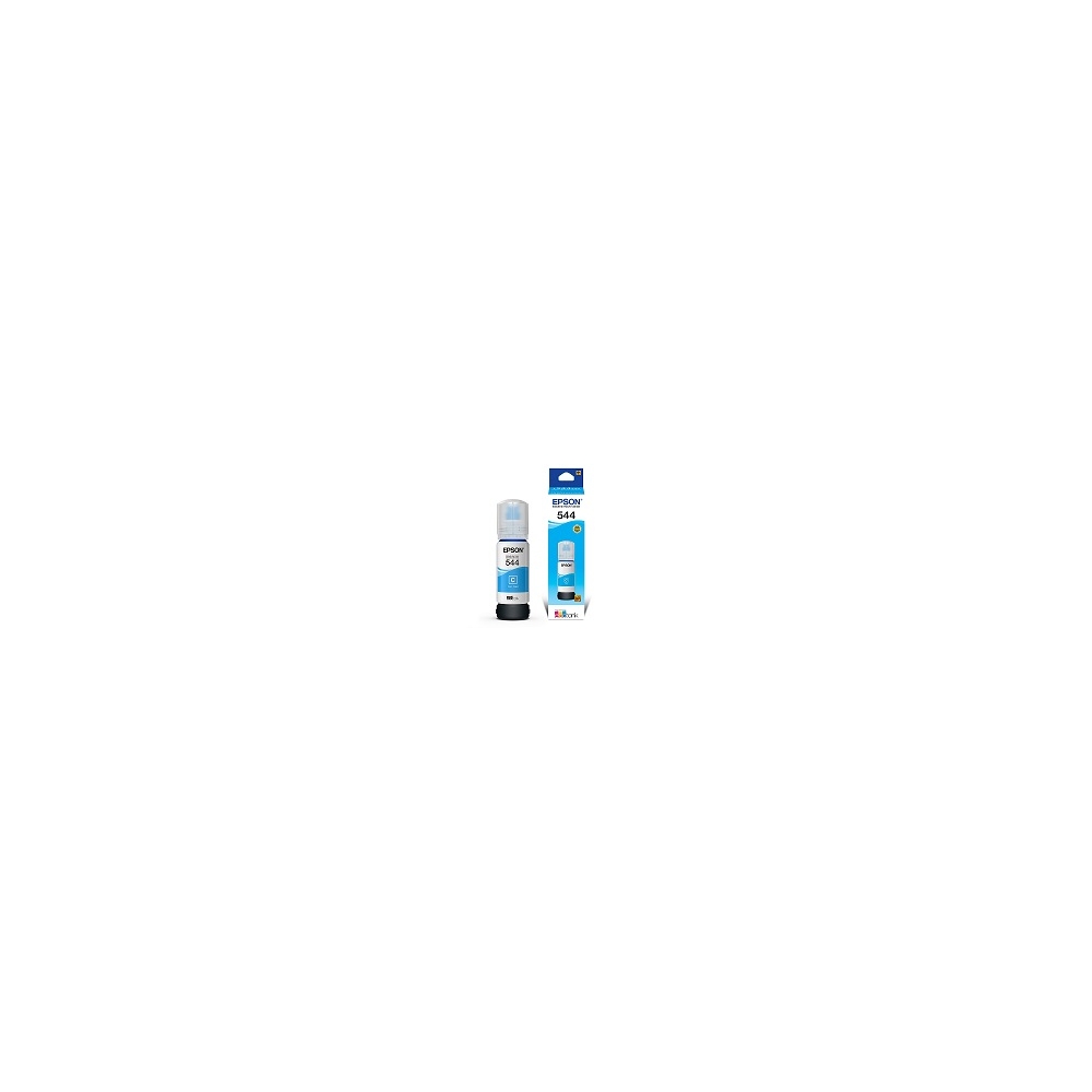 BOTELLA DE TINTA EPSON T544220-AL, CIAN, 65 ML - ALTA CALIDAD PARA IMPRESORAS EPSON - 1