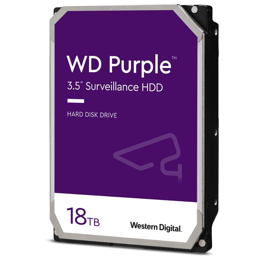 DISCO DURO WD PURPLE PRO 18TB SATA PARA VIGILANCIA, ALTA CAPACIDAD Y RENDIMIENTO ÓPTIMO - 1