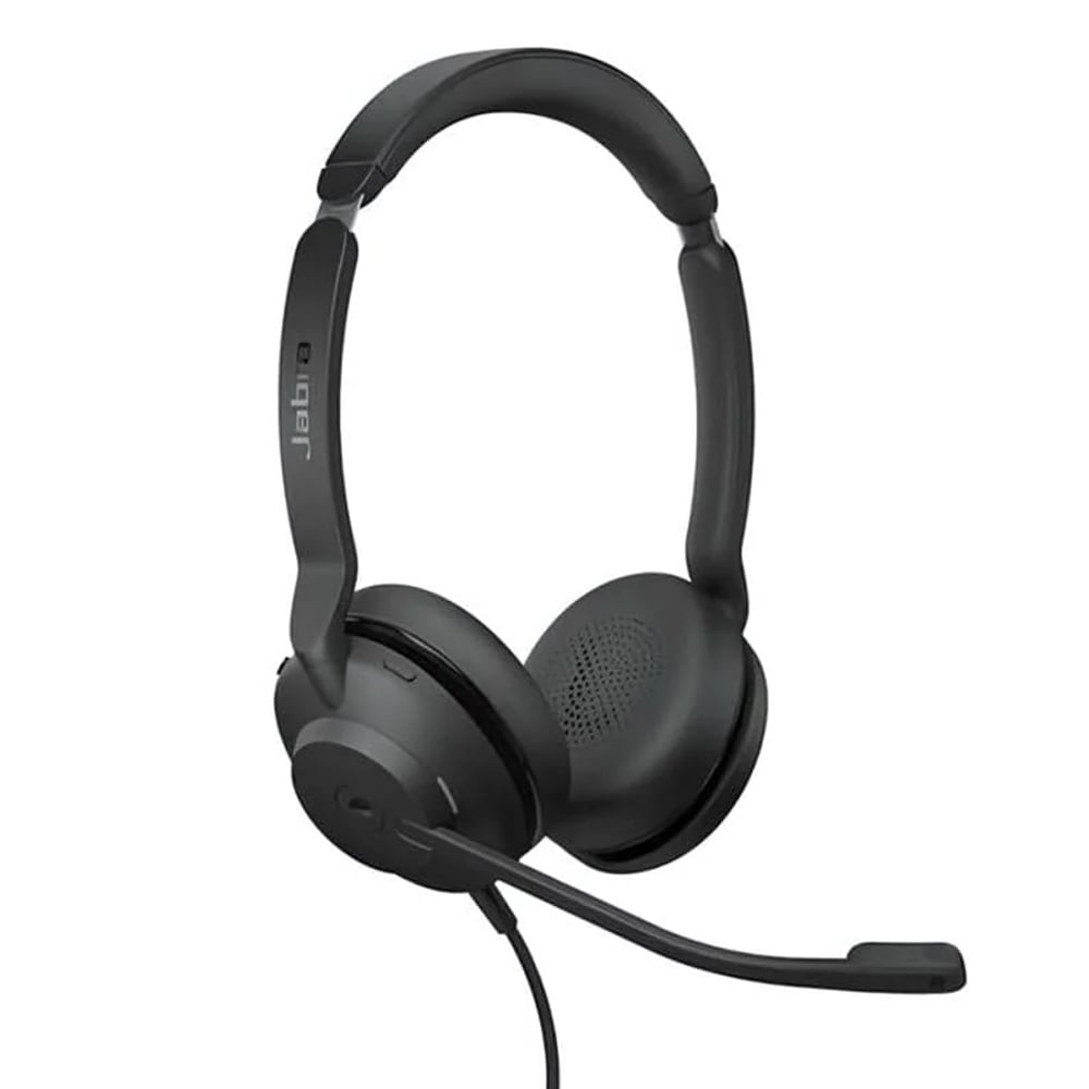 AURICULARES JABRA EVOLVE2 30 SE CON CABLE, ESTÉREO, CANCELACIÓN DE RUIDO Y MICRÓFONO USB-C - 1
