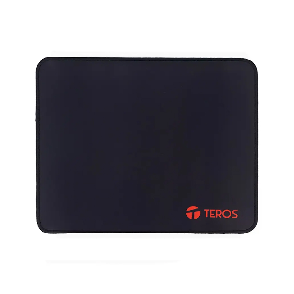 MOUSE PAD TEROS TE-3017S NEGRO, ANTIDESLIZANTE Y RESISTENTE, IDEAL PARA GAMERS Y OFICINA - 1