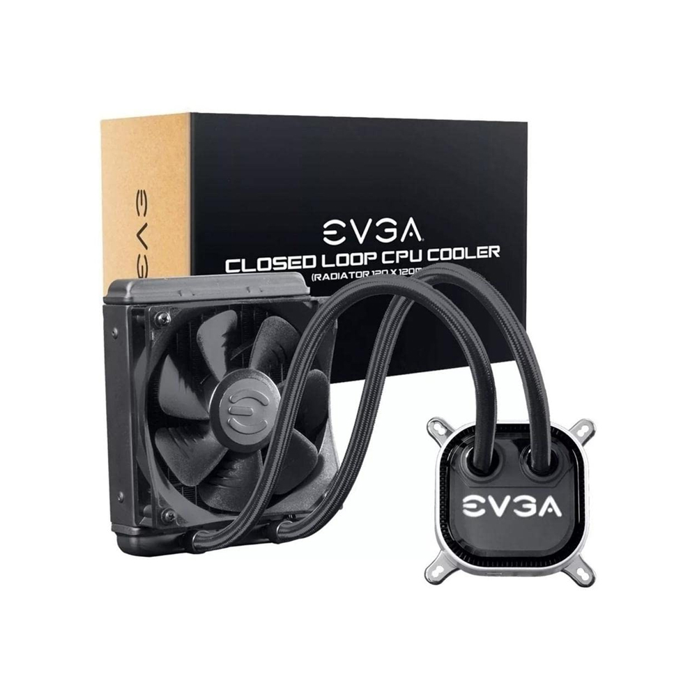 COOLER CPU EVGA CLC 120 CAPACIDAD DE REFRIGERACIÓN ALTA BLACK EDITION - 1