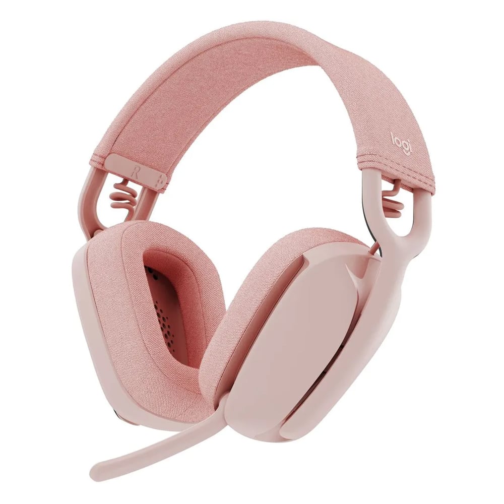 AURICULARES LOGITECH ZONE VIBE 100 BLUETOOTH CON MICRÓFONO - COLOR ROSA, GRAN SONIDO Y COMODIDAD - 1