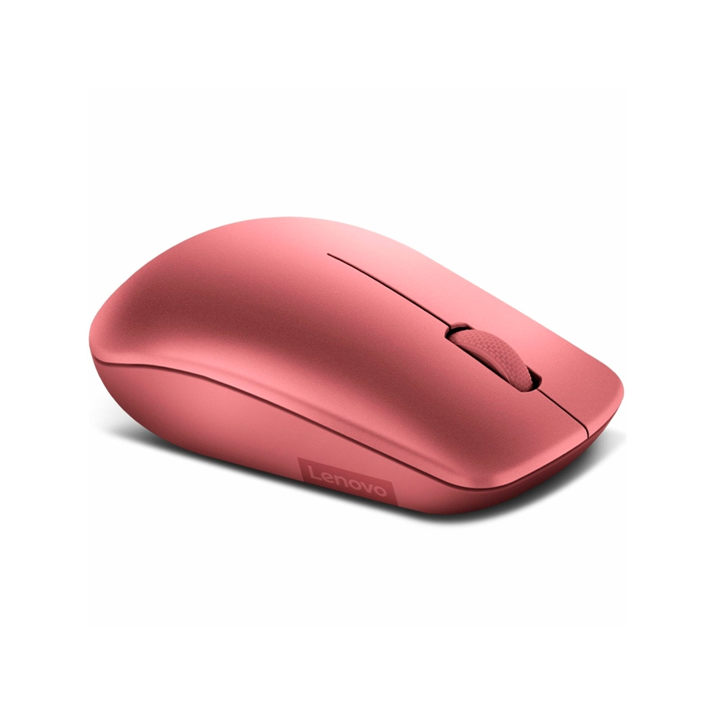 MOUSE INALÁMBRICO LENOVO 530 AMBIDEXTRO, SENSOR ÓPTICO 1200 DPI, COLOR ROJO CEREZA - 1