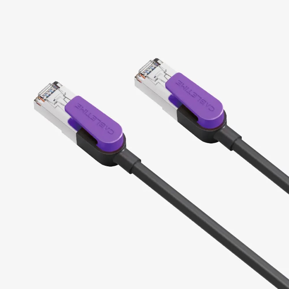 CABLE DE RED CAT-8 CABLETIME DE 5 METROS - ALTA VELOCIDAD Y RENDIMIENTO ÓPTIMO PARA TU CONEXIÓN - 1