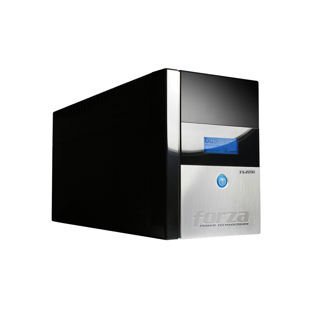 FORZA FX-2200LCD-U UPS 2200VA (1200W) INTERACTIVA CON PANTALLA LCD Y PROTECCIÓN AVANZADA - 1