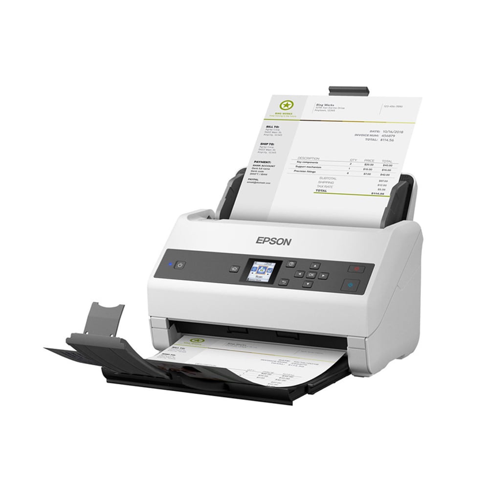 ESCÁNER DE DOCUMENTOS EPSON DS-870, USB 3.0, 1200 PPP, TAMAÑO 215.9 X 6096 MM PARA IMÁGENES NÍTIDAS - 1