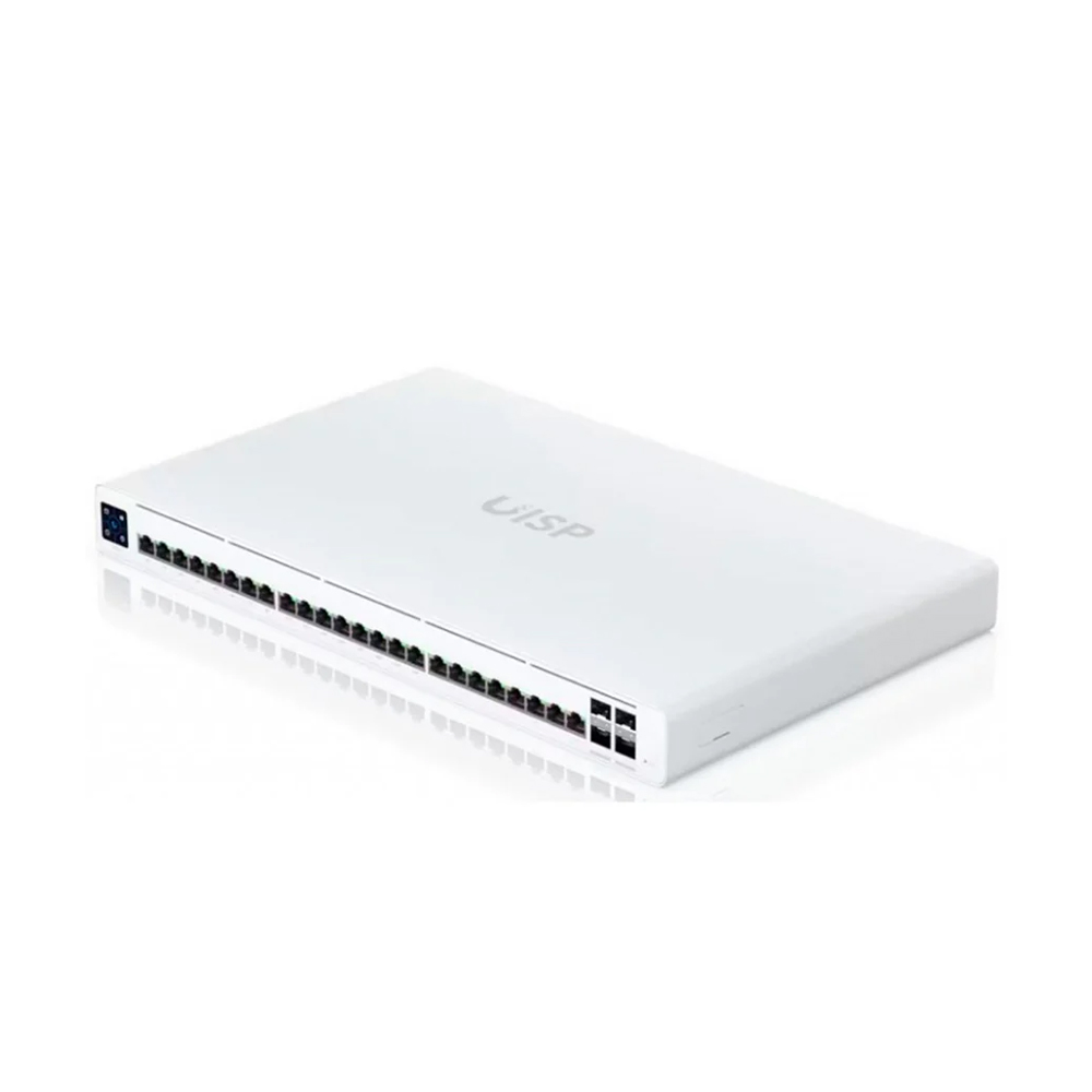 UBIQUITI UISP SWITCH PRO 220W - SWITCH POE 24 PUERTOS GBE RJ45, IDEAL PARA REDES RÁPIDAS Y EFICIENTES - 1