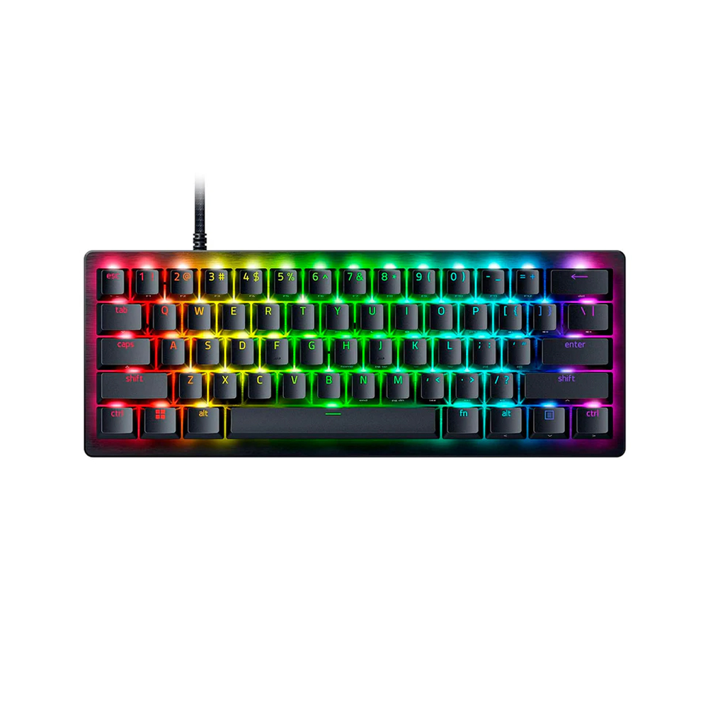 TECLADO RAZER HUNTSMAN V3 PRO MINI OPTO MECÁNICO ANALOG SWITCH US CHROMA NEGRO - 1