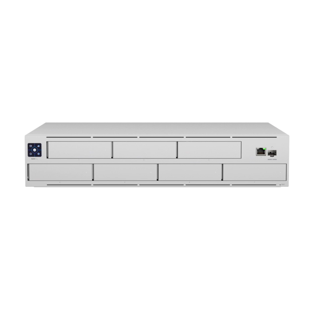 UBIQUITI UNIFI PROTECT PRO NVR EN RED 2U CON MONTAJE EN BASTIDOR - SEGURIDAD Y RENDIMIENTO ÓPTIMO - 1