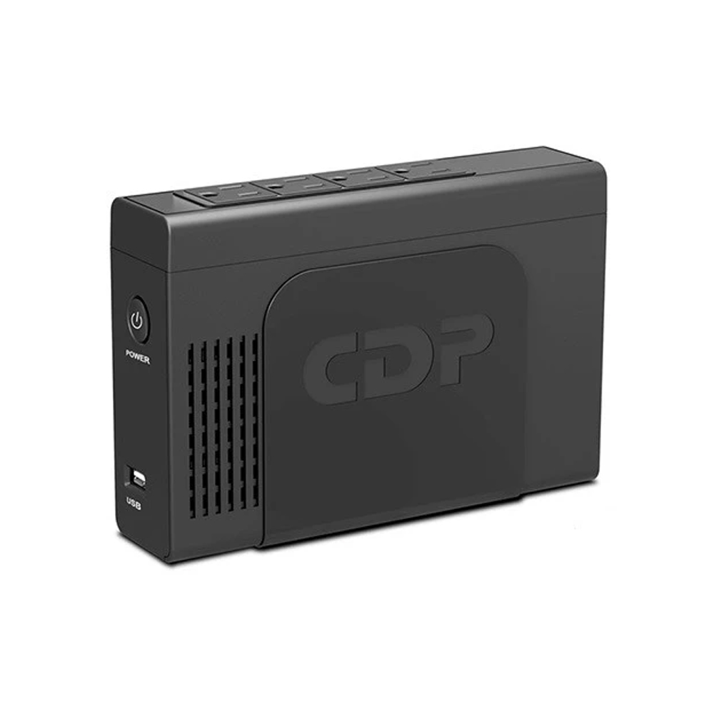 UPS 500VA CDP LI-504 CON BATERÍA DE LITIO DE ALTA EFICIENCIA Y 250W DE POTENCIA PARA PROTECCIÓN ELÉCTRICA - 1