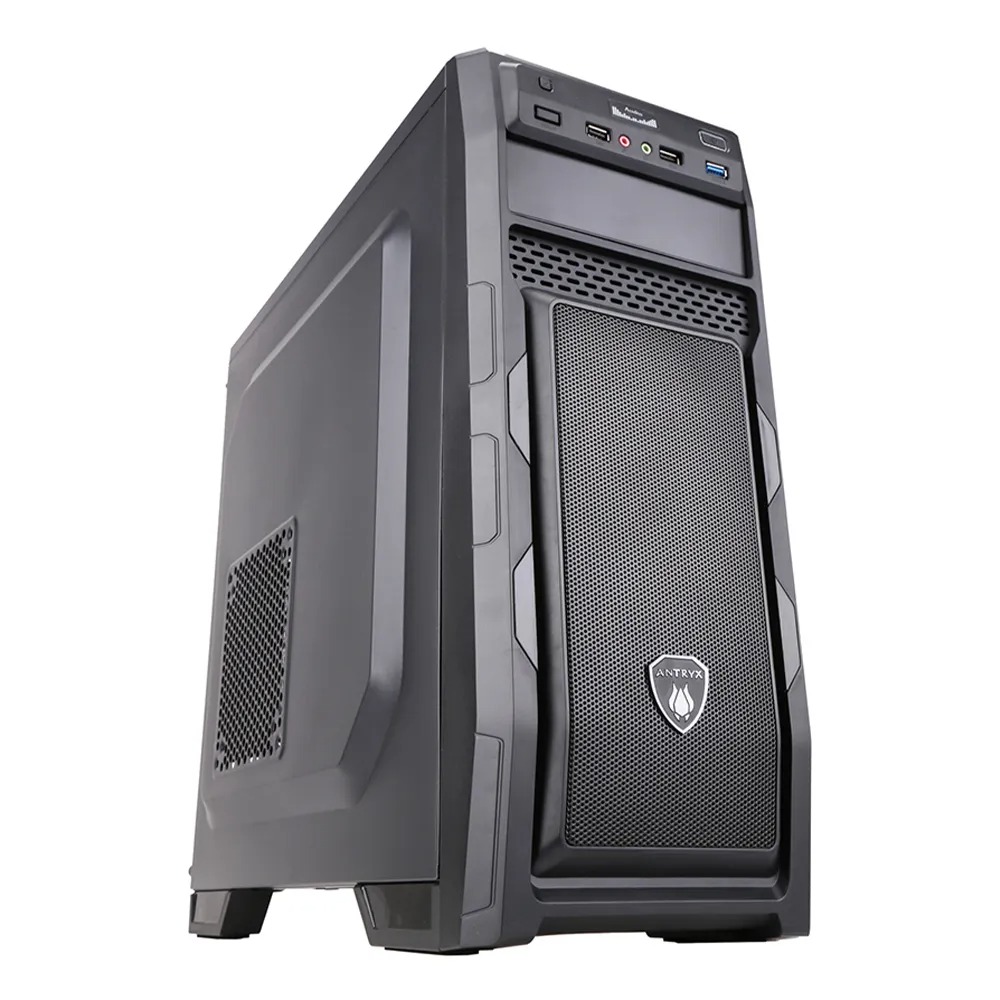 ANTYX XTREME E250 PLUS - TORRE MEDIA CON FUENTE DE 450W, ESPACIO AMPLIO Y DISEÑO ELEGANTE - 1