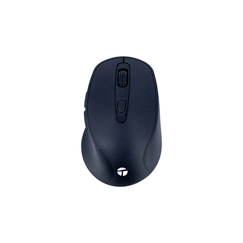 MOUSE INALÁMBRICO TEROS TE-1228S NEGRO, 6 BOTONES Y RECEPTOR USB PARA UN CONTROL PRECISO Y CÓMODO - 1