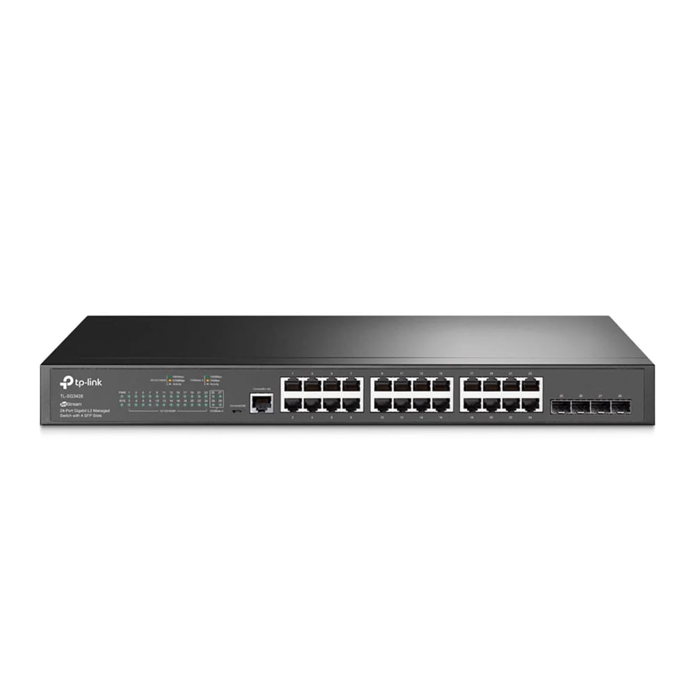 CONMUTADOR TP-LINK JETSTREAM TL-SG1218MP: 16 PUERTOS POE+ GIGABIT Y 2 SFP COMBINADOS, ALTA VELOCIDAD - 1