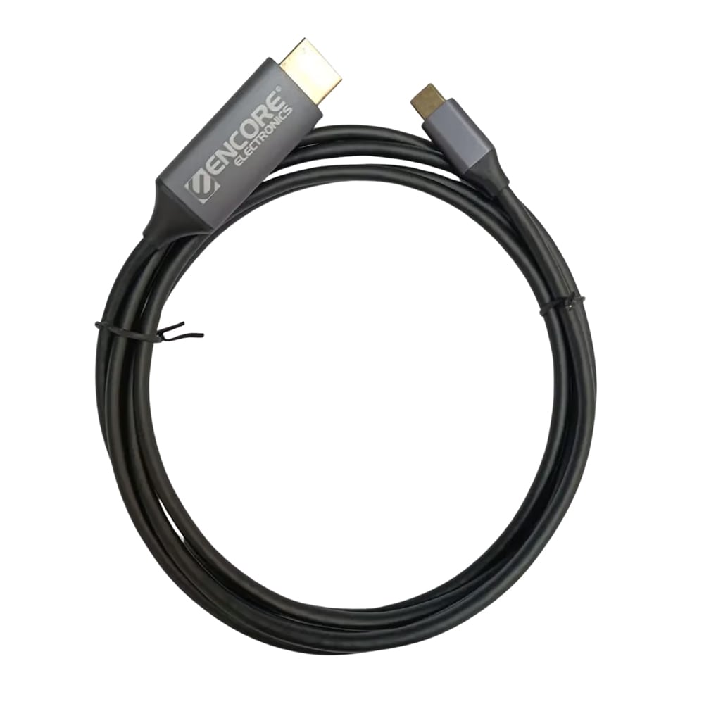 CABLE USB-C A HDMI ENCORE ENAD-UC2HD 4K ULTRA HD, IDEAL PARA CONEXIONES DE ALTA CALIDAD - 1