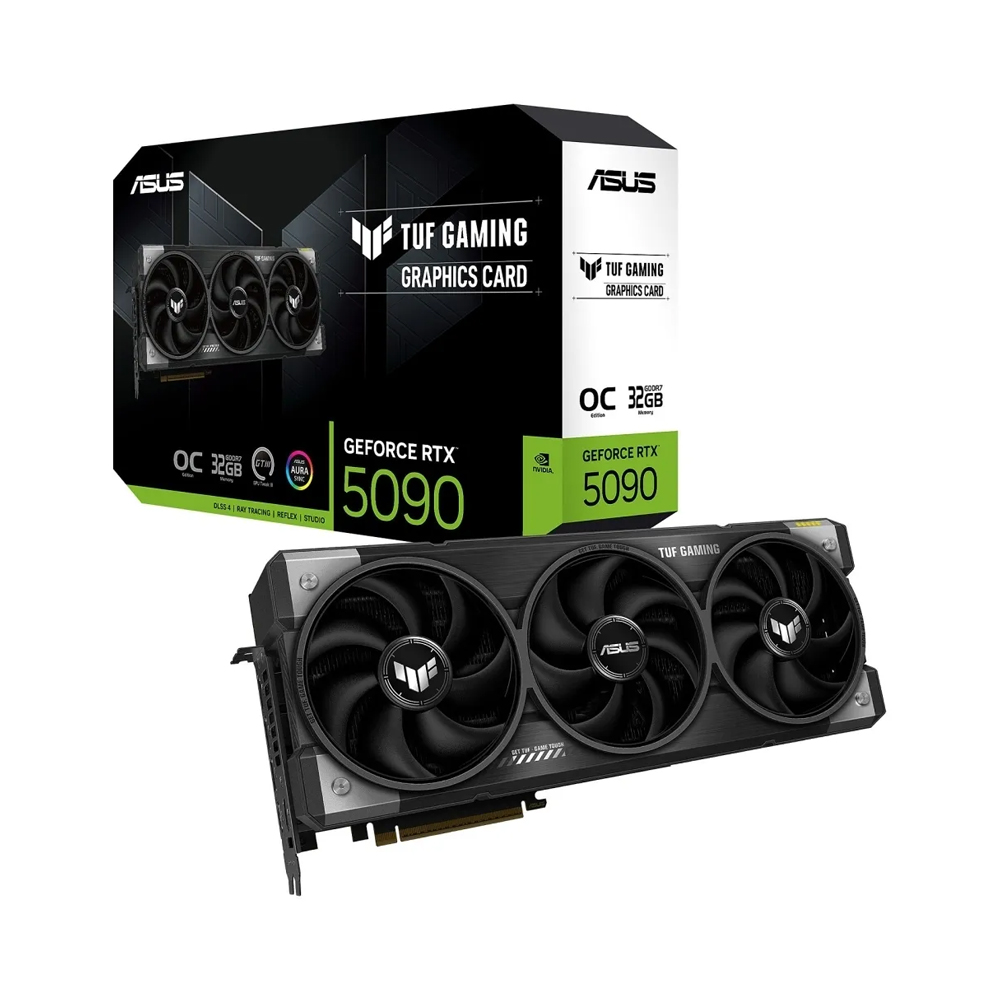 TARJETA GRÁFICA ASUS TUF GAMING GEFORCE RTX 5090, 32GB, 512 BIT, ALTO RENDIMIENTO PARA GAMERS - 1