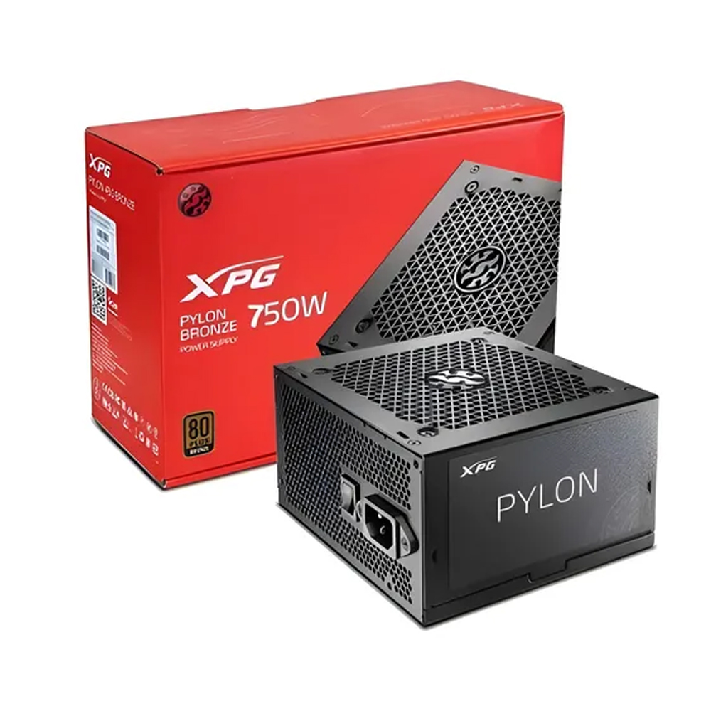 FUENTE XPG PYLON 750W 80PLUS BRONZE POTENCIA - 1