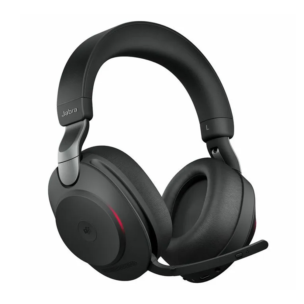 AURICULARES JABRA EVOLVE2 85 STEREO USB-A, CON MICRÓFONO, COLOR NEGRO, DISEÑO CÓMODO Y EXCELENTE AUDIO - 1