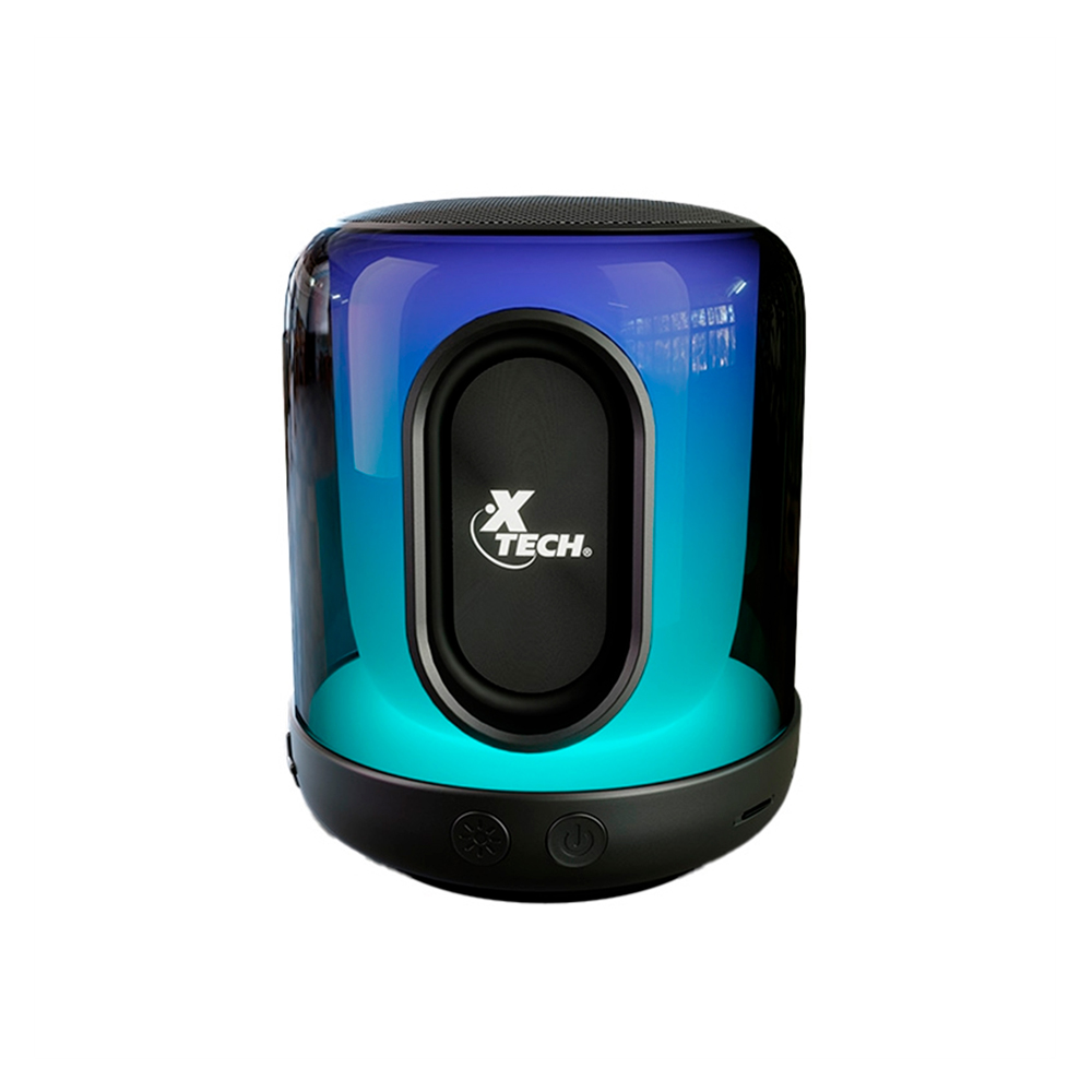 PARLANTE XTECH BEATWAVE TWS BLUETOOTH 5W - CON BATERÍA DE 15H, USB Y 3.5 MM, COLOR NEGRO - 1