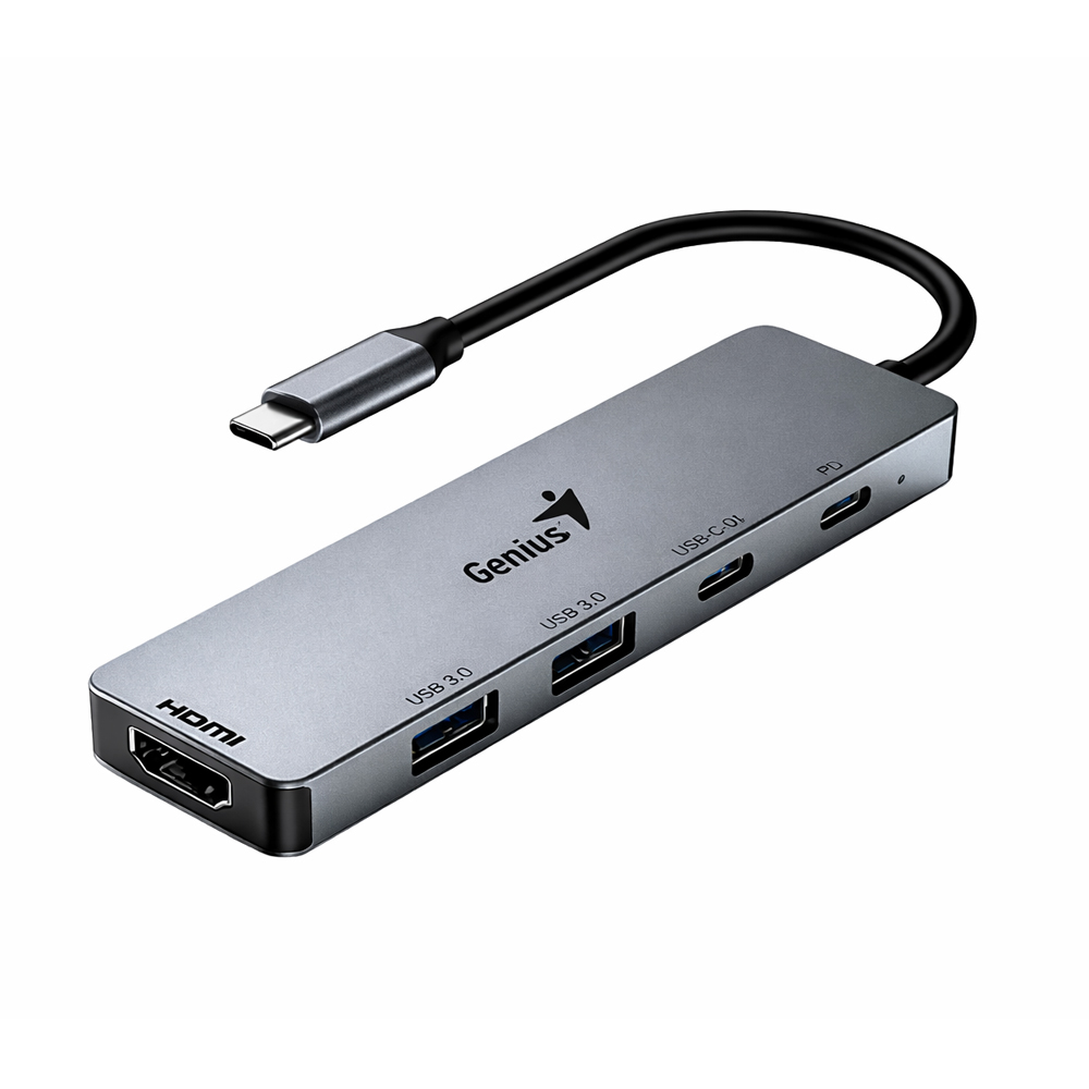 ADAPTADOR USB-C A HDMI + HUB ENCORE ENDS-C501 | CONECTIVIDAD 4K, COMPATIBLE CON LAPTOP Y TV - 1