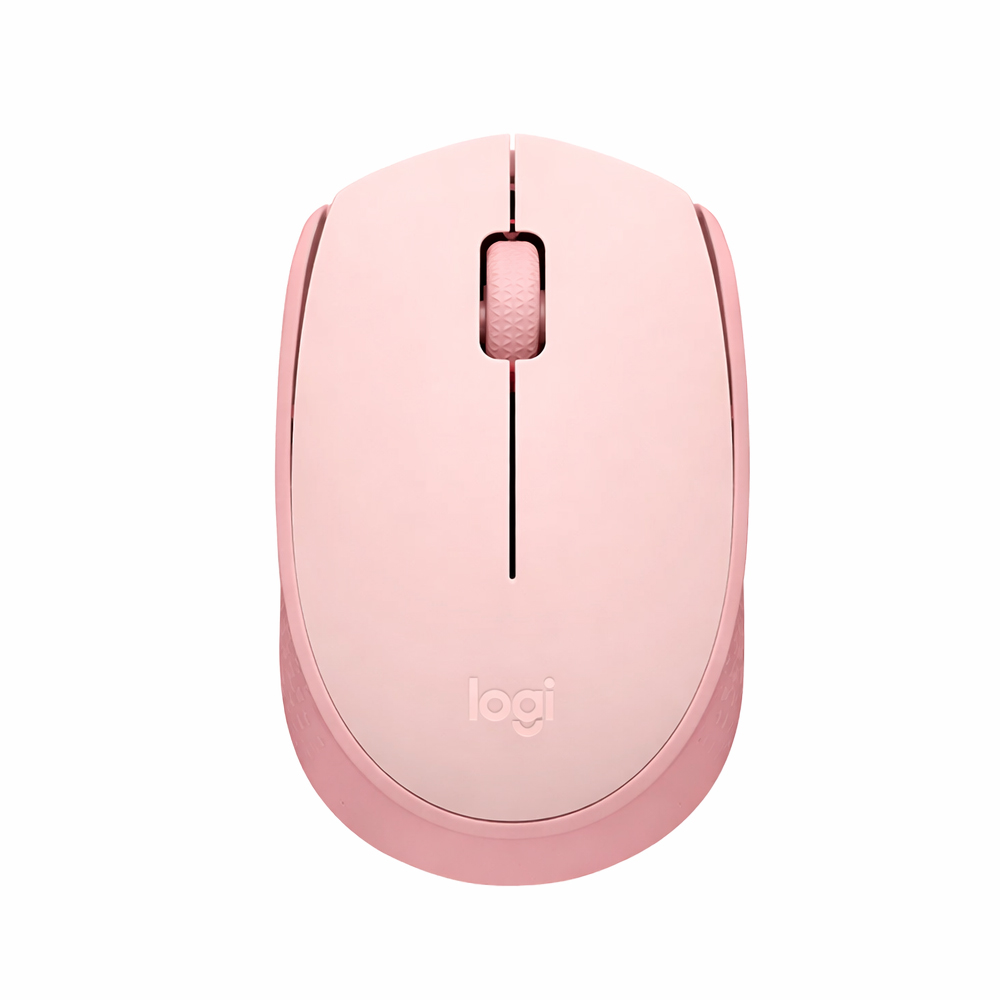 LOGITECH M170 RATÓN INALÁMBRICO AMBIDIESTRO ROSA, ÓPTICO DE 3 BOTONES PARA TRABAJO CÓMODO - 1
