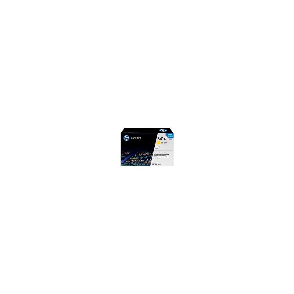 TÓNER HP 641A AMARILLO PARA LASERJET 4600, 4610 Y 4650 - RENDIMIENTO DE IMPRESIÓN SUPERIOR - 1